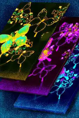 Play Cute Live Butterfly Wallpaper