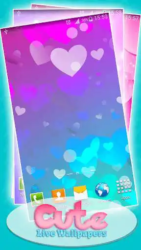 Play Cute Live Wallpapers