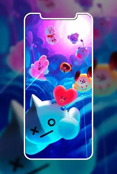 Play Cute Lol BT21 Wallpaper  and enjoy Cute Lol BT21 Wallpaper with UptoPlay