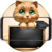 Free play online Cute Lovely Cartoon Cat Theme APK