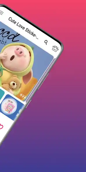 Play Cute Love Sticker-WASticker as an online game Cute Love Sticker-WASticker with UptoPlay