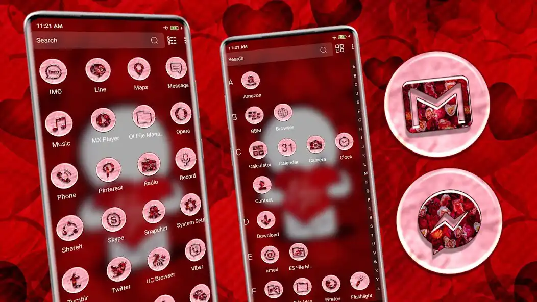 Play Cute Love Theme Launcher as an online game Cute Love Theme Launcher with UptoPlay