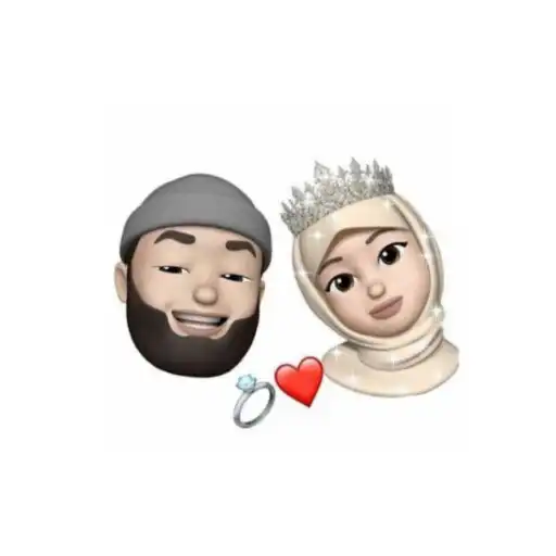 Play Cute Memoji Hijab Stickers APK