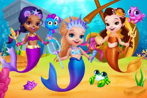 Play Cute Mermaid Dress Up