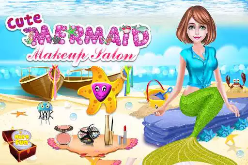 Play Cute Mermaid MakeUp Salon