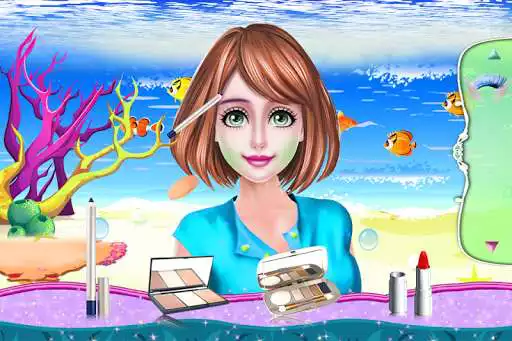 Play Cute Mermaid MakeUp Salon