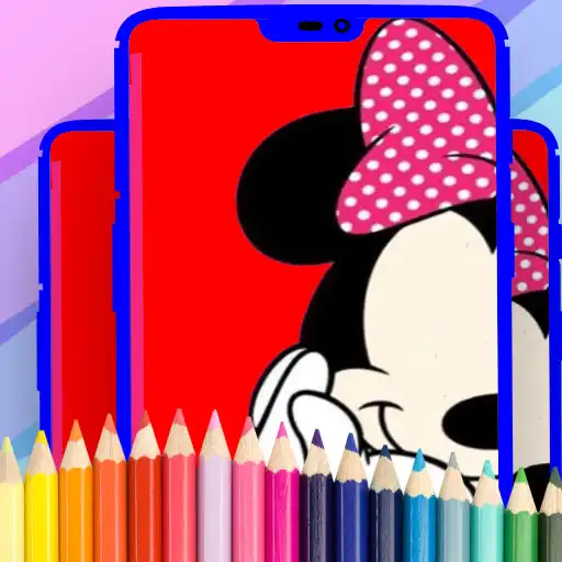 Play cute minni Coloring Book APK