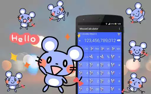 Play Cute mouse calculator