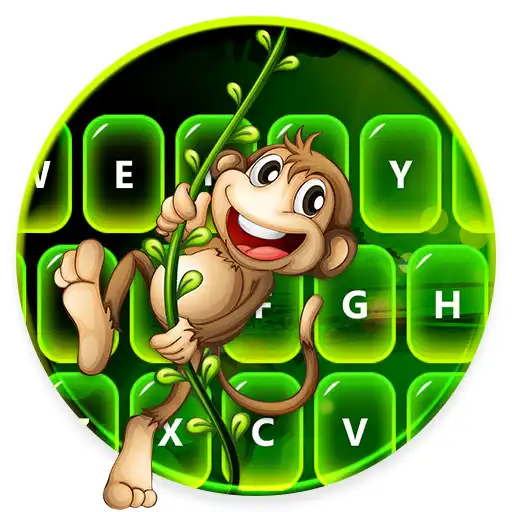 Play Cuteness Monkey - Keyboard Theme APK