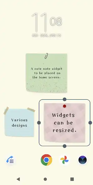 Play Cute Note Widget as an online game Cute Note Widget with UptoPlay