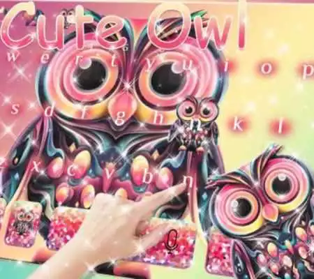 Play Cute Owl Keyboard Theme Play Cute Owl Keyboard Theme