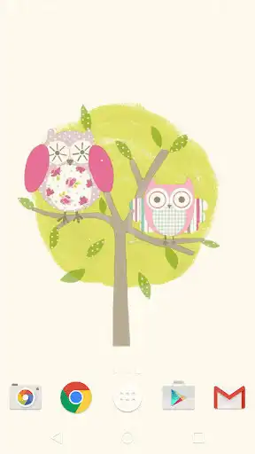 Play Cute Owl Live Wallpaper as an online game Cute Owl Live Wallpaper with UptoPlay