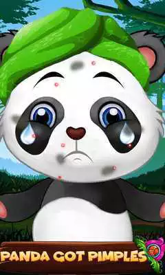 Play Cute Panda Cleanup Salon: Panda Wash  Makeup Spa