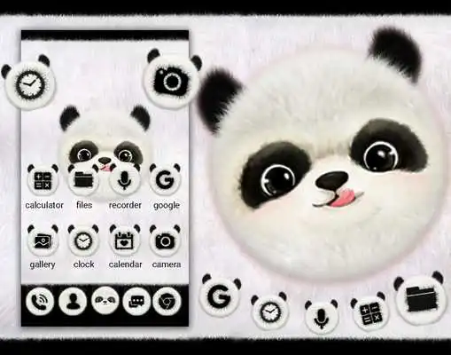 Play Cute Panda Launcher Theme Live HD Wallpapers Play Cute Panda Launcher Theme Live HD Wallpapers
