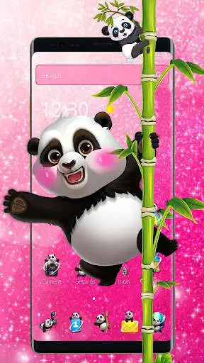 Play Cute panda theme list as an online game Cute panda theme list with UptoPlay