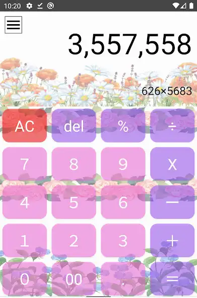 Play Cute Personalized Calculator - Flower Garden  and enjoy Cute Personalized Calculator - Flower Garden with UptoPlay