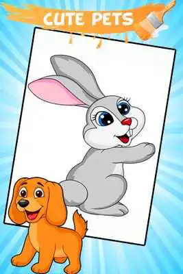 Play Cute Pet Coloring
