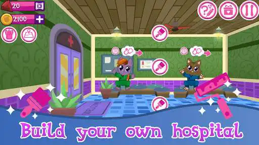 Play Cute Pet Hospital as an online game Cute Pet Hospital with UptoPlay