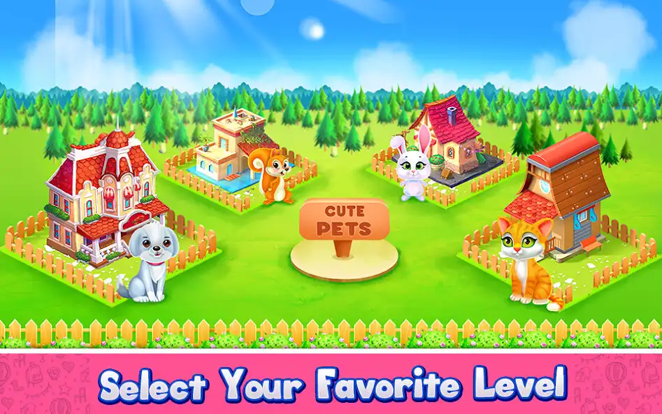 Play Cute Pets Caring and Dressup as an online game Cute Pets Caring and Dressup with UptoPlay