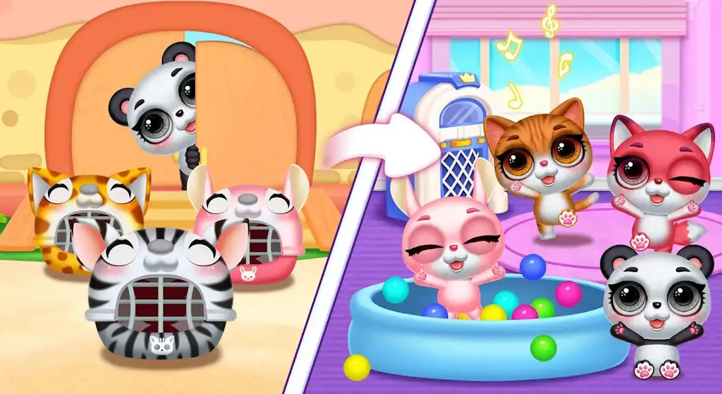 Play Cute Pets Dream Paradise as an online game Cute Pets Dream Paradise with UptoPlay