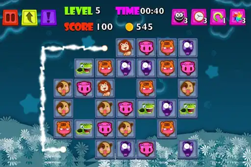 Play Cute Pets Link Match as an online game Cute Pets Link Match with UptoPlay