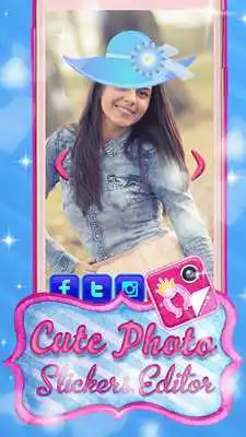 Play Cute Photo Stickers Editor