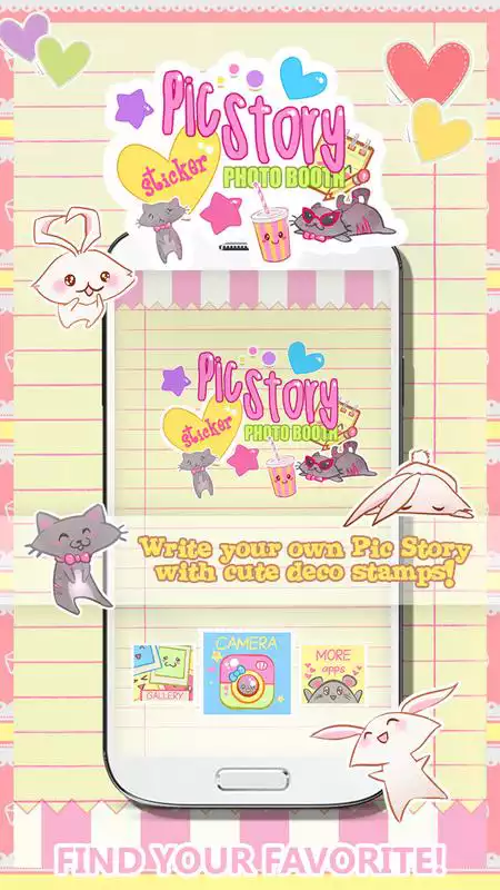 Play Cute Pic Sticker Photo Studio