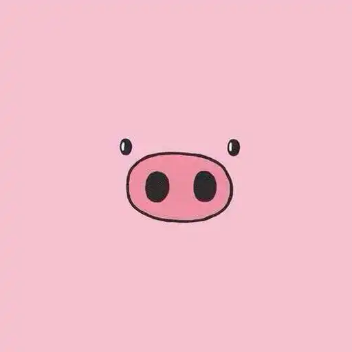 Play Cute Piggy Face Wallpaper APK
