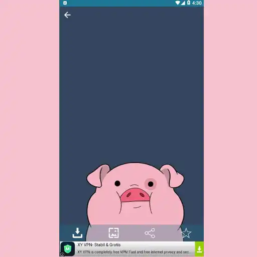 Play Cute Piggy Face Wallpaper as an online game Cute Piggy Face Wallpaper with UptoPlay