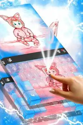 Play Cute Pink Keypad Theme