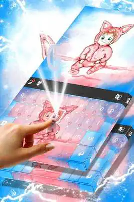 Play Cute Pink Keypad Theme