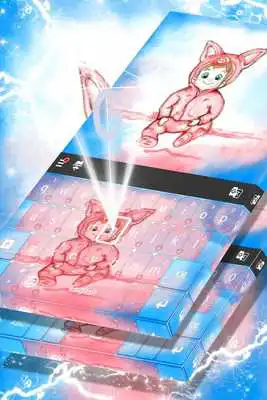 Play Cute Pink Keypad Theme