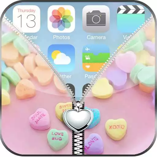 Free play online Cute Pink Love Hearts ZipLock APK Free play online Cute Pink Love Hearts ZipLock APK