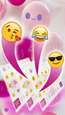 Play Cute Pink Smiles Keypad