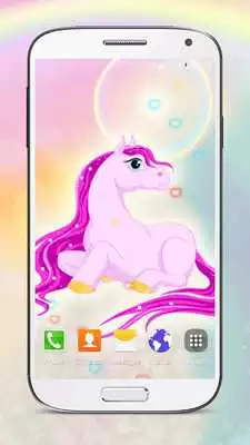 Play Cute Pony Live Wallpapers