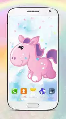 Play Cute Pony Live Wallpapers