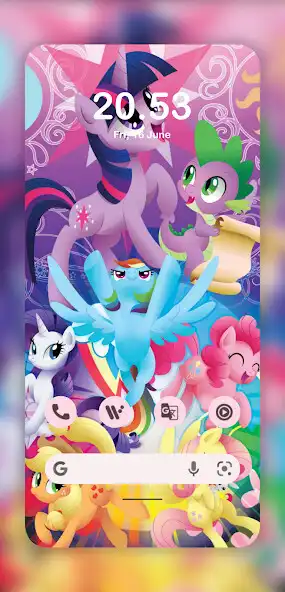 Play Cute Pony Wallpapers HD as an online game Cute Pony Wallpapers HD with UptoPlay
