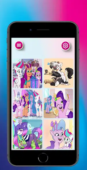 Play Cute Pony Wallpapers as an online game Cute Pony Wallpapers with UptoPlay