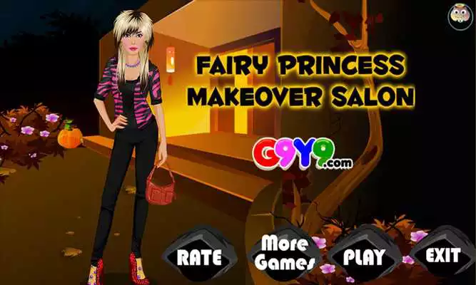 Play cute princess salon dress up