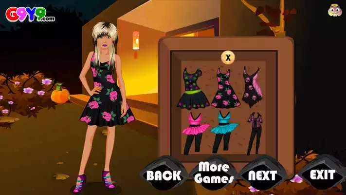 Play cute princess salon dress up