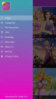 Play Cute Princess Wallpaper as an online game Cute Princess Wallpaper with UptoPlay