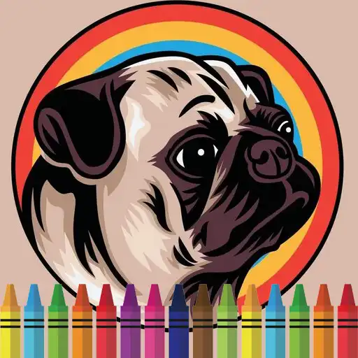 Play Cute Pug Coloring Book APK