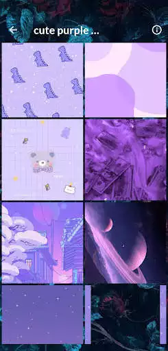 Play cute purple wallpapers  and enjoy cute purple wallpapers with UptoPlay