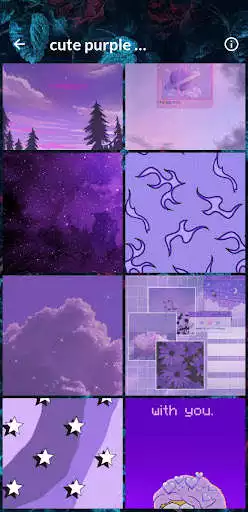 Play cute purple wallpapers as an online game cute purple wallpapers with UptoPlay