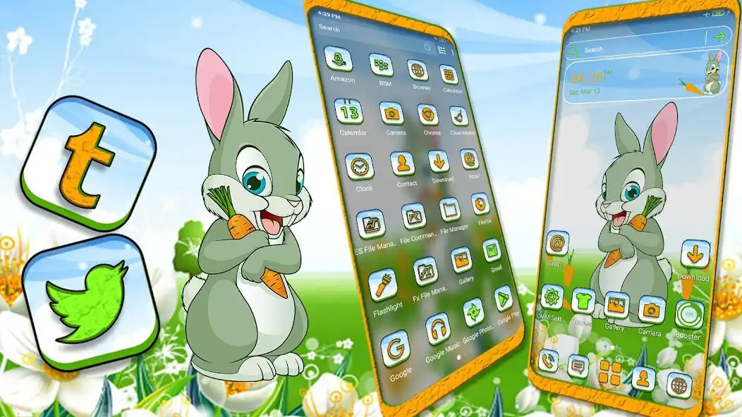 Play Cute Rabbit Theme  and enjoy Cute Rabbit Theme with UptoPlay