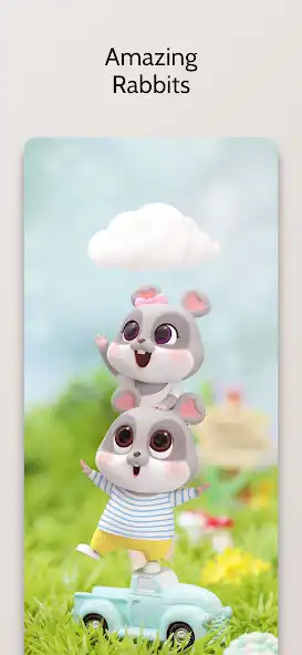 Play Cute Rabbit Wallpaper 4k  and enjoy Cute Rabbit Wallpaper 4k with UptoPlay