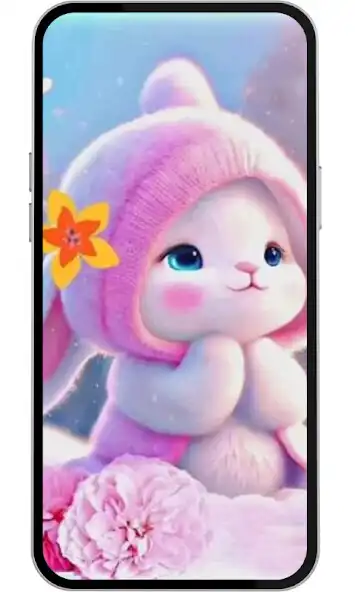 Play Cute Rabbit Wallpaper HD  and enjoy Cute Rabbit Wallpaper HD with UptoPlay