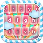 Free play online Cute Rainbow Keyboard Themes APK