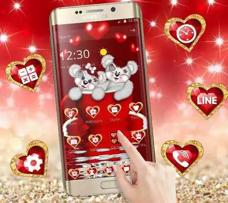 Play Cute Red Cup Teddy Bear Theme