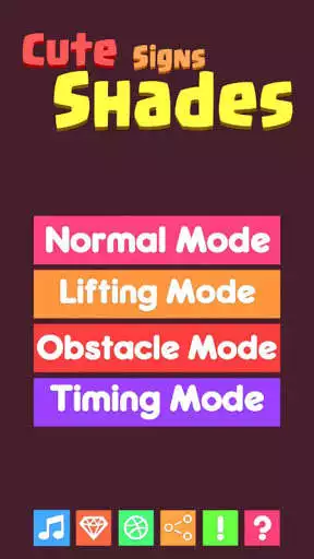 Play Cute Signs Shades as an online game Cute Signs Shades with UptoPlay